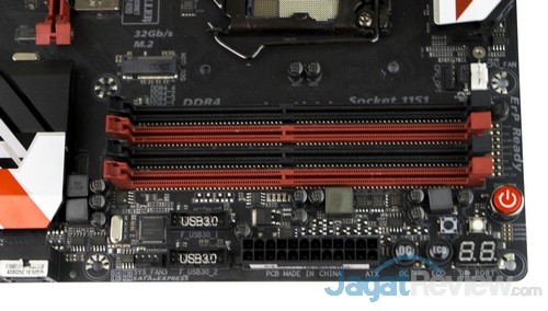 Review Motherboard: Gigabyte Z170X Gaming 7 5 Gigabyte_Z170X-Gaming7_MemoryArea