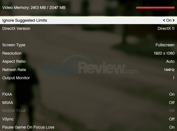 HP Envy Phoenix 860-001d GTAV Setting GFE 01
