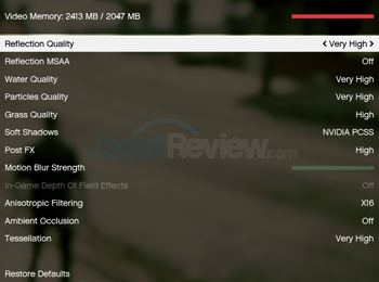 HP Envy Phoenix 860-001d GTAV Setting GFE 03