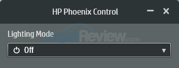 HP Envy Phoenix 860-001d Phoenix Control - Off