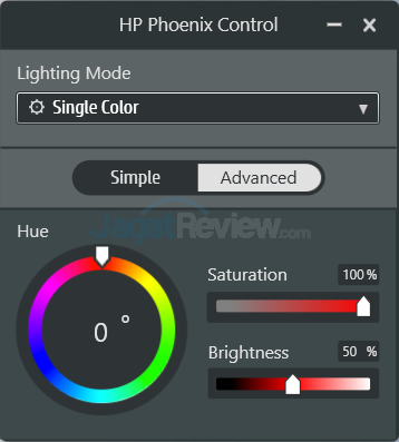 HP Envy Phoenix 860-001d Phoenix Control - Single Color Advanced