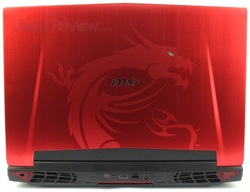 MSI GT72S 6QF Rear Side 01