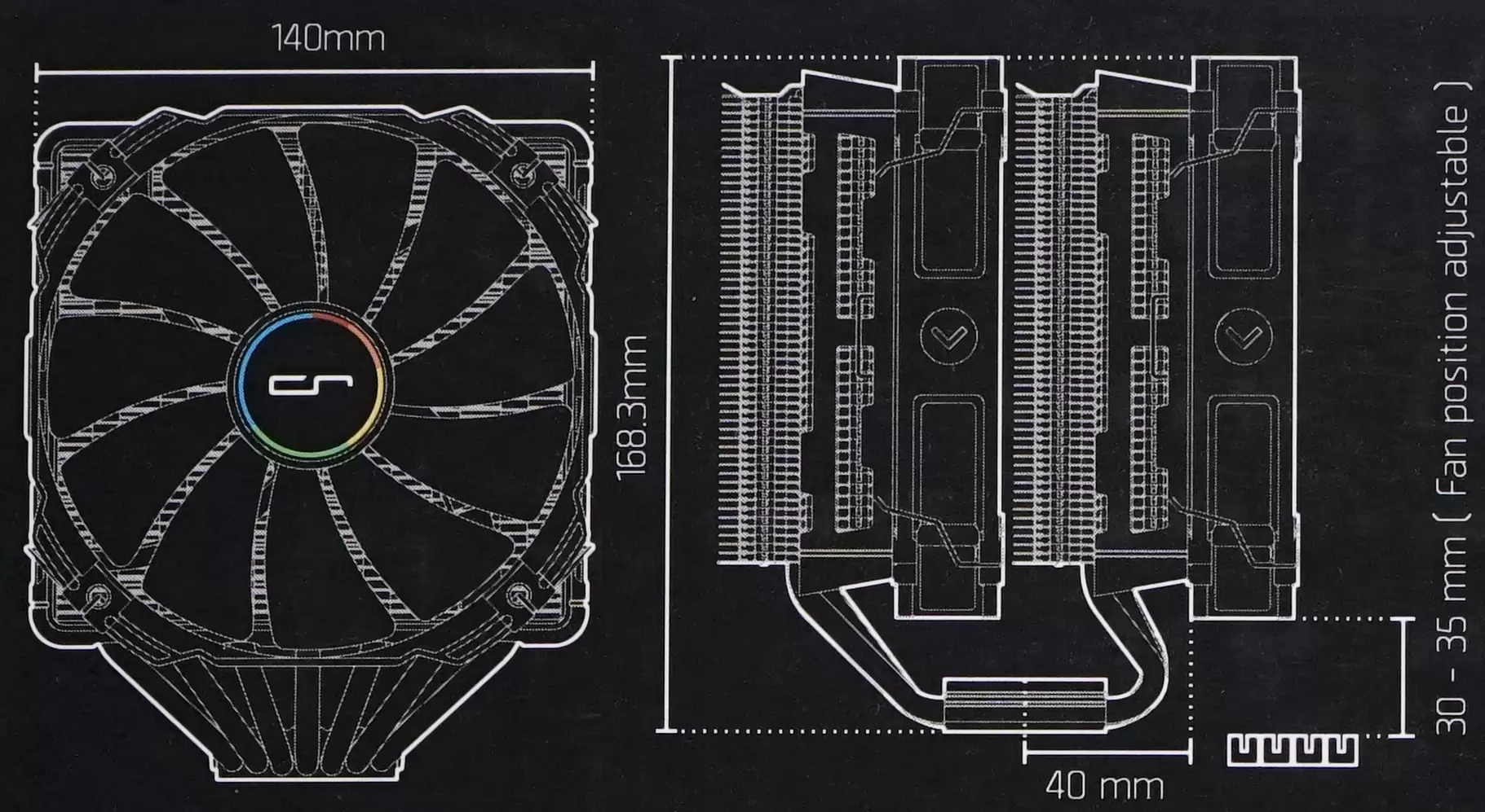 Spesifikasi Cryorig R1 c