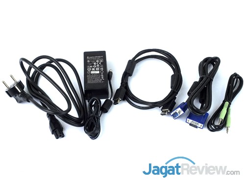 Hands-On Review Monitor: Viewsonic VX257-SHW 4 Viewsonic VX257-SHW Cables