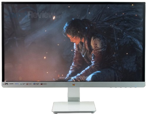Hands-On Review Monitor: Viewsonic VX257-SHW 2 Viewsonic VX257-SHW Screen