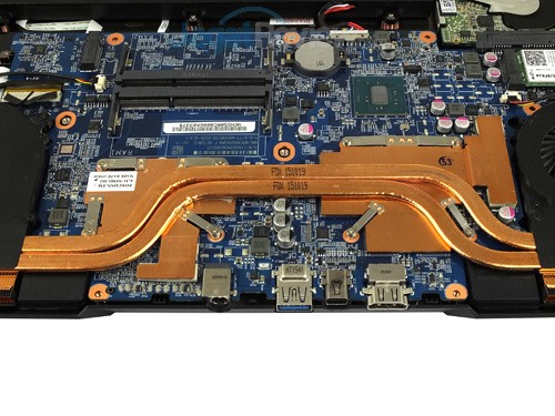 Review Notebook Gaming: Xenom Pegasus PS15S 18 Xenom Pegasus PS15S Heatpipes