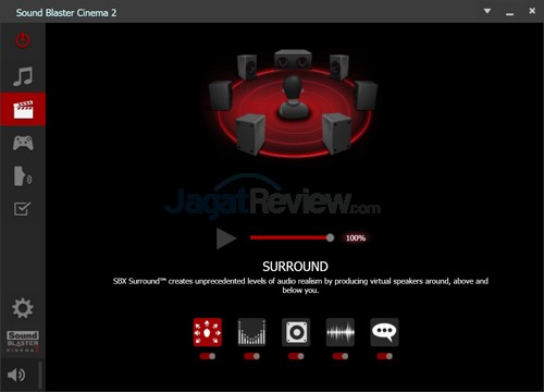 Review Notebook Gaming: Xenom Pegasus PS15S 19 Xenom Pegasus PS15S Sound Blaster Cinema 2 02