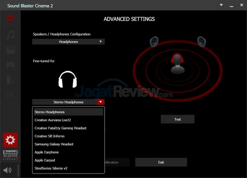 Review Notebook Gaming: Xenom Pegasus PS15S 12 Xenom Pegasus PS15S Sound Blaster Cinema 2 09