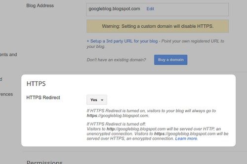 Blogspot Sekarang Dapat Diakses dengan Lebih Aman 1 Blogspot HTTPS