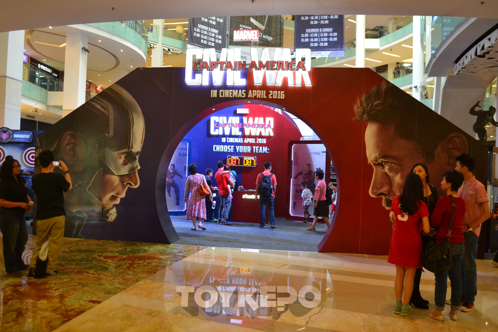 Serunya Event Civil War di Gandaria City 2 DSC 4075