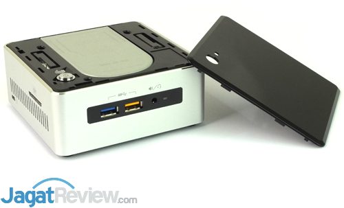 Intel NUC6i5SYH Top Shoud Off