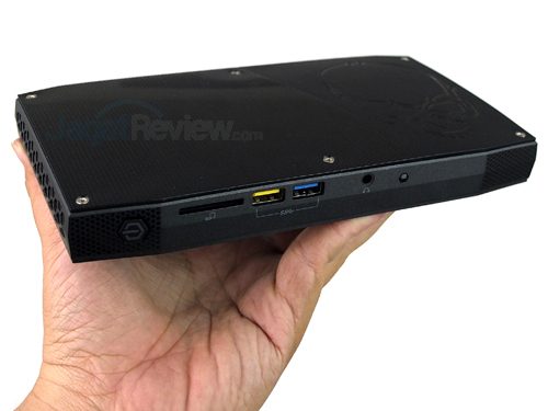 Intel NUC6i7KYK Size Comparison