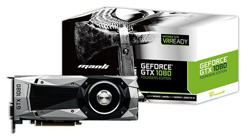 Parade VGA NVIDIA GeForce GTX 1080 Founders Edition 4 Manli GTX 1080 Founders Edition