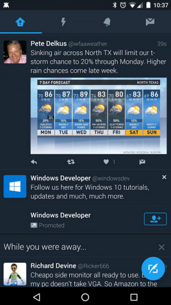 Twitter Uji Coba ‘Night Mode’ Untuk Android 1 Twitter Uji Coba ‘Night Mode’ Untuk Android