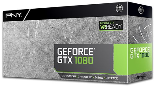 PNY GeForce GTX 1080 Founders Edition - Box
