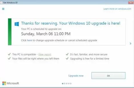 Microsoft Bayar Denda $ 10 Ribu Karena Upgrade Windows 10 1 Windows 10 Upgrade Schedule
