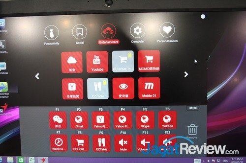 Aplikasi Smart Genius, dengan kemampuan menugaskan shortcut pada keyboard