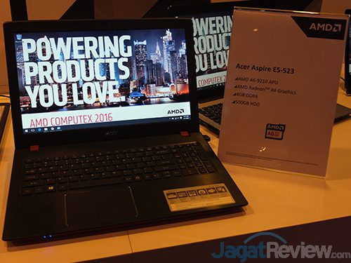 Computex 2016: AMD Luncurkan APU 7th Generation Computex 2016 - Acer Aspire E5-523