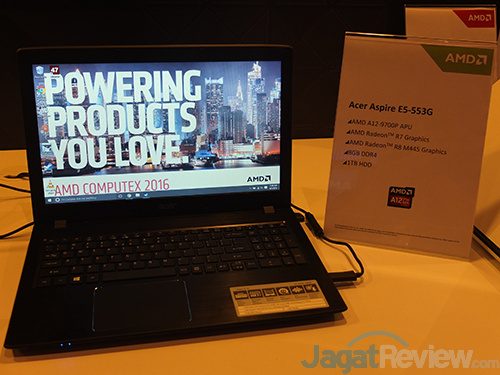Computex 2016: AMD Luncurkan APU 7th Generation Computex 2016 - Acer Aspire E5-553G