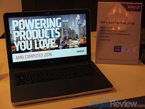 Computex 2016: AMD Luncurkan APU 7th Generation Computex 2016 - Dell Inspiron 15 7000 (2016)