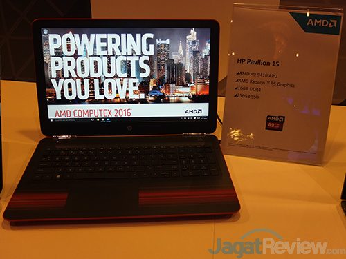 Computex 2016: AMD Luncurkan APU 7th Generation Computex 2016 - HP Pavilion 15
