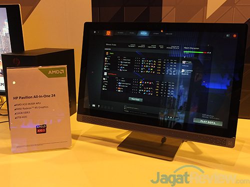 Computex 2016: AMD Luncurkan APU 7th Generation Computex 2016 - HP Pavilion All-In-One 24
