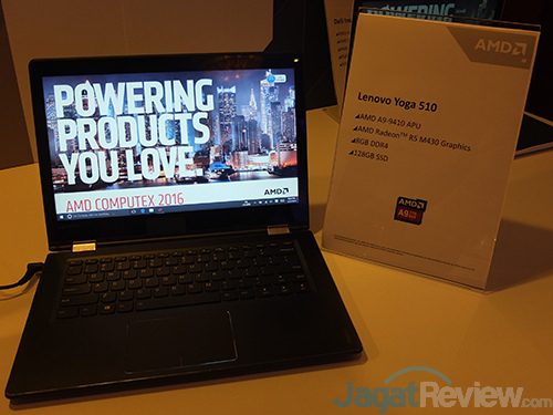 Computex 2016: AMD Luncurkan APU 7th Generation Computex 2016 - Lenovo Yoga 510