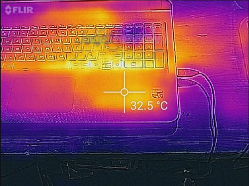HP Pavilion Gaming 15-ak035tx FLIR Idle