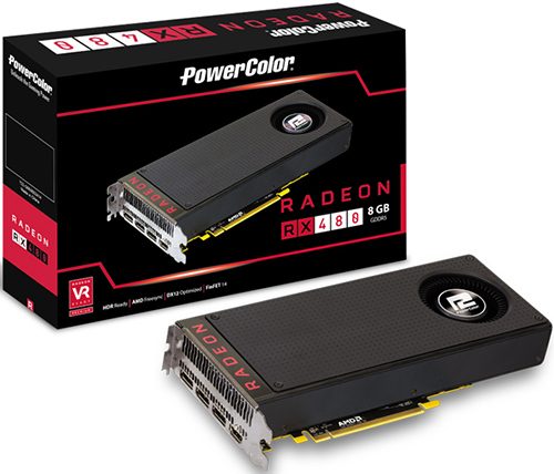 Parade VGA AMD Radeon RX 480 8 GB 2 POWERCOLOR RX 480 8GB