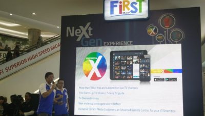 First Media Luncurkan 4K Ultra HD Pertama di Indonesia dan Layanan Internet Super Cepat 8 X1