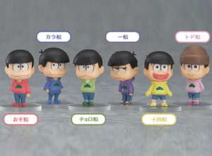 Trading figure Osomatsu-san Beserta Kelima Kembarannya 14 osoms