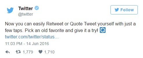 retweet twitter