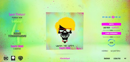 Bermain dengan Generator Ikon Suicide Squad 2 suicide squad yourself