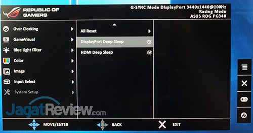 ASUS ROG Swift PG348Q Menu 29