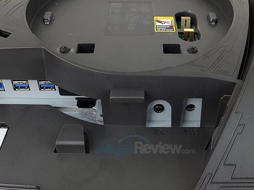ASUS ROG Swift PG348Q Release Button