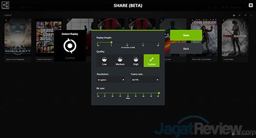 Mengintip Penampilan Baru GeForce Experience 3.0 Beta 3 NVIDIA GFE3 14