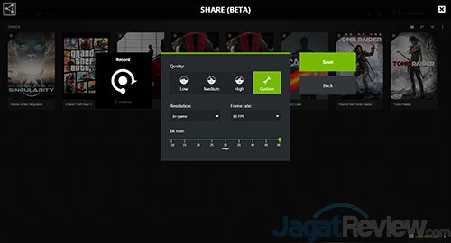Mengintip Penampilan Baru GeForce Experience 3.0 Beta 5 NVIDIA GFE3 16