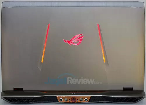 ASUS ROG GX700 Rear Side ROG Logo