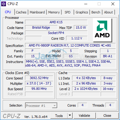 Review Notebook: Acer Aspire E5-553G 2 Acer Aspire E5-553G CPUZ 01