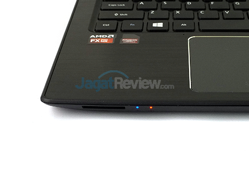 Review Notebook: Acer Aspire E5-553G 8 Acer Aspire E5-553G Indicator Lamps
