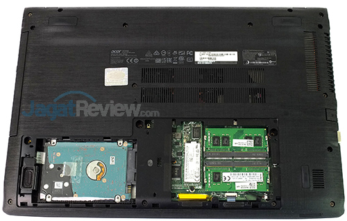 Review Notebook: Acer Aspire E5-553G 12 Acer Aspire E5-553G Internal Component