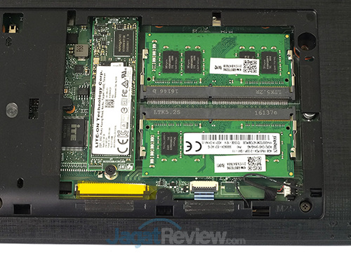 Review Notebook: Acer Aspire E5-553G 13 Acer Aspire E5-553G M2 Storage & Memory