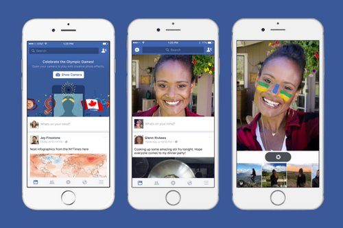 Tiru Snapchat, Facebook Hadirkan Selfie Filter dan AR 1 Tiru Snapchat, Facebook Hadirkan Selfie Filter dan AR