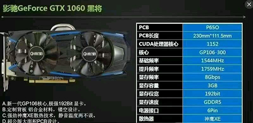 Galax GTX 1060 3 GB 02