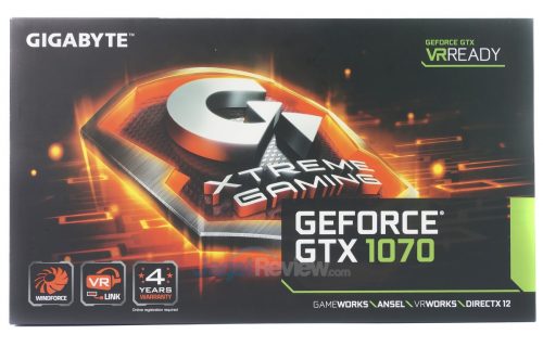 Gigabyte GTX 1070 Xtreme Gaming 1