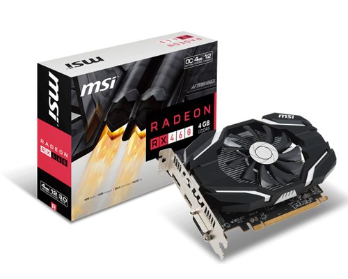 Parade VGA AMD Radeon RX 460 2 MSI RX 460 4G OC 1210 7000