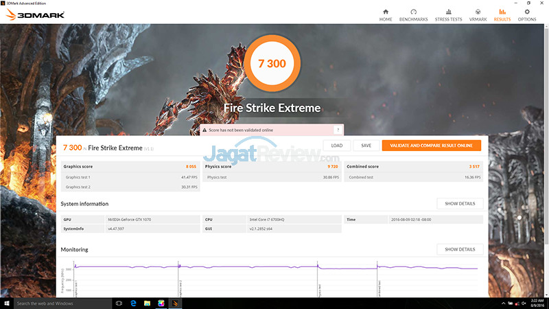 Uji Singkat Performa VGA NVIDIA GeForce GTX 1070 (Notebook) 3 NVIDIA GTX 1070 (Notebook) 3DMFSE