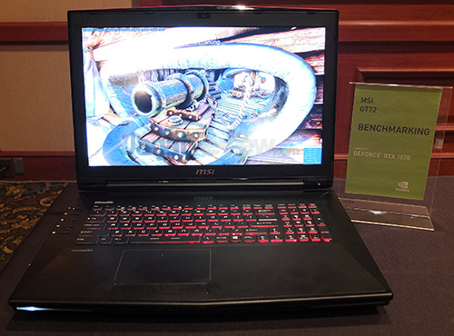 NVIDIA GTX 1070 (Notebook) MSI GT72