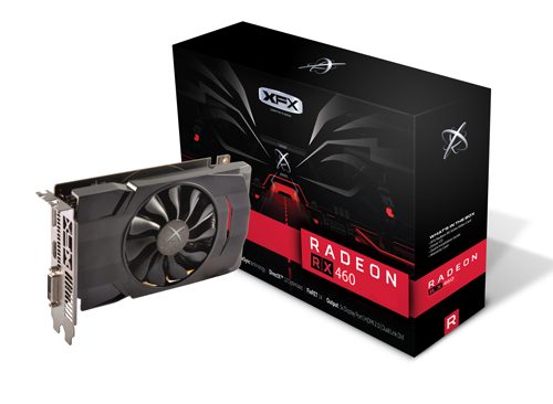 Parade VGA AMD Radeon RX 460 9 XFX RX 460 4 GB Single Fan 1220 7000