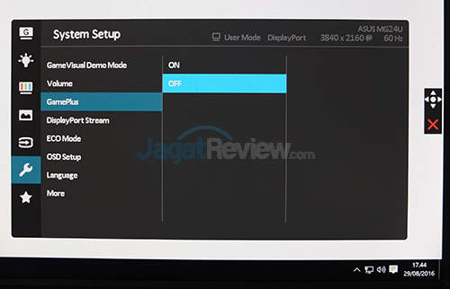 Hands-On Review: ASUS MG24UQ Gaming Monitor 22 asus-mg24uq-menu-38